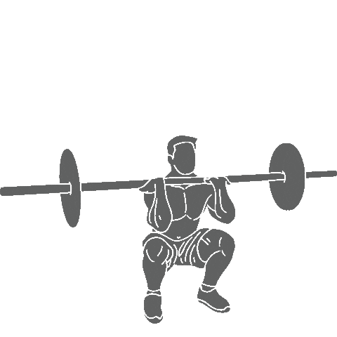 Box Squat Sticker by gainzbox