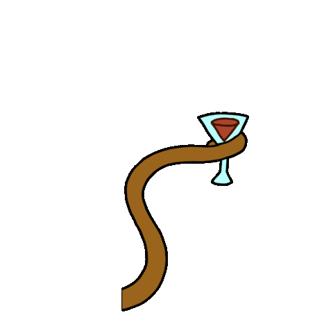 Clink Clink Cheers Sticker by Ponke