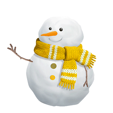 Christmas Snowman Sticker by Jumbo