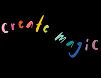 kelseyklos rainbow create kk create magic GIF