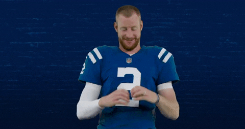 I Love You Smile GIF by Indianapolis Colts