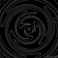 black and white 3d GIF by Pi-Slices