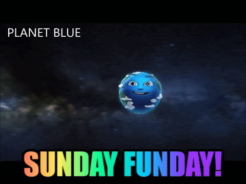 Happy Sunday GIF by Planet Blue