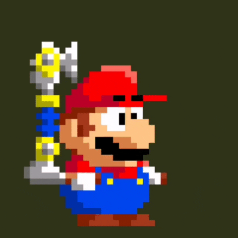 Super Mario Pixel GIF by dan.bahia.dan