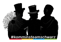 Kits Glücksbringer Sticker by Komm ins Team Schwarz