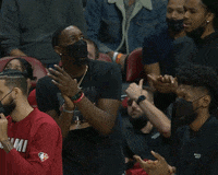 Well Done Reaction GIF by Miami HEAT
