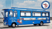 Trolley Party Bus GIF by Mobsters and Lobsters, Boston