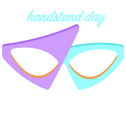 fun summer Sticker by Handstand Day