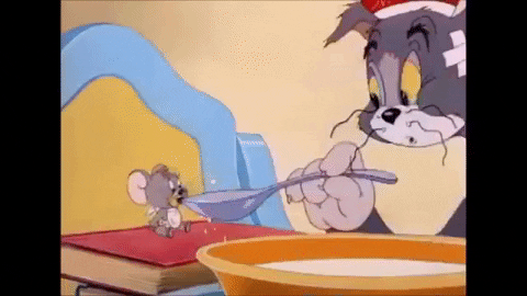 Tom And Jerry Nibbles GIF