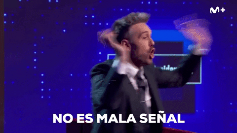 Dani Martínez Texto GIF by Movistar Plus+