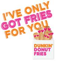dunkin donuts love Sticker by Dunkin’