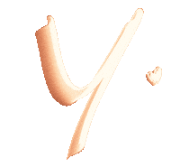Alphabet Orange Sticker