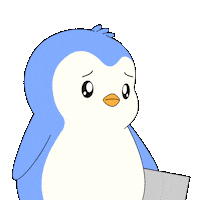 Penguin Apologize Sticker by Pudgy Penguins