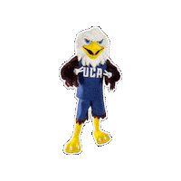 Eddie The Eagle Mascot Sticker by UC Academy