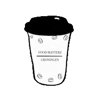 FoodMatterz coffee groningen coffee cup koffie Sticker