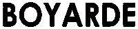 Black Sticker by Boyarde Art House