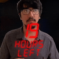 19 hours left