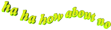 no way animation Sticker by AnimatedText
