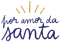 Por Amor Gold Sticker