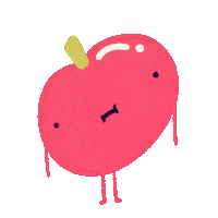 Queen Apple Sticker