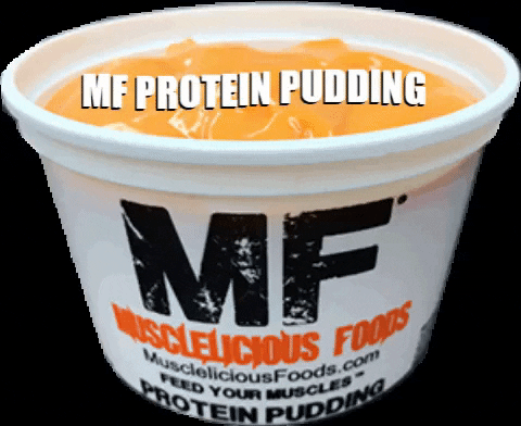 MuscleliciousFoods pudding mf proteinpudding muscleliciousfoods GIF