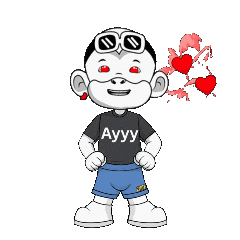 Crazy For You Animated Gif Sticker by Zhot