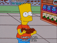 homer simpson candy GIF