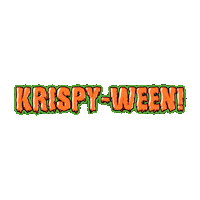 Halloween Donut Sticker by Krispykremetr