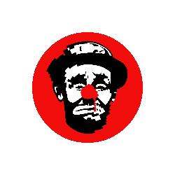 Clown Sticker