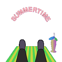 Summer Time Sticker by BoDoggos