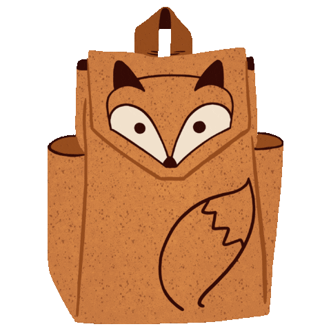 Fox Leaf Sticker
