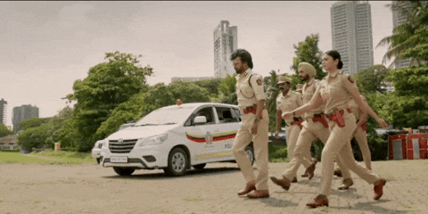 Superstar Rajinikanth Cop GIF by RajiniGifs