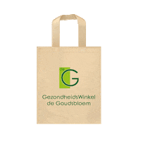 gezondheidswinkel bio tas shoppen winkelen Sticker