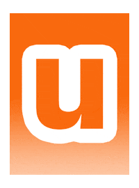Alphabet Letter U Sticker by ratedglobal