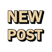New Post Sticker