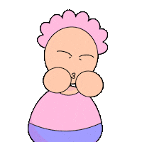 Love You Kisses Sticker by Fatman