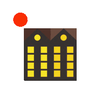 Light Pollution Sticker by MICA Graphic Design Motion