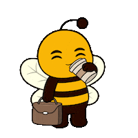 No Way Wow Sticker by Plan Bee Studios