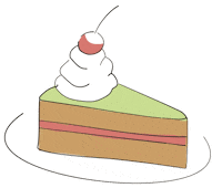 Food Cake Sticker by MsSlow -Paper&Illustration-