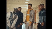 raksuofficial reaction dance smile shock GIF