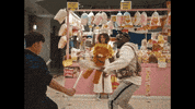 raksuofficial reaction dance smile shock GIF