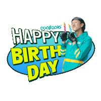 capkakitigaid birthday lemon hbd lime Sticker