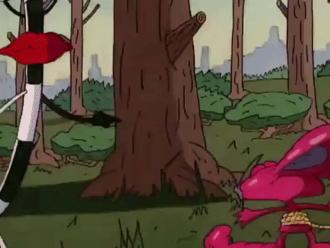 nickrewind giphydvr nicksplat aaahh real monsters giphyarm044 GIF