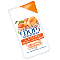 DOPFRANCE douche dop vanille abricot Sticker