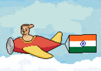 India Flag GIF by Abstract HotDogs