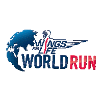 Wingsforlife Running Sticker by DSB SoMe