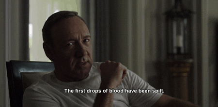 house of cards blood GIF