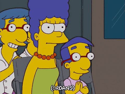 happy marge simpson GIF
