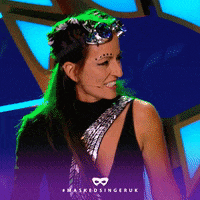 Davina Mccall Lol GIF by The Masked Singer UK & The Masked Dancer UK