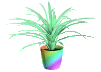 Flower Pot Sticker Sticker by Simon Falk